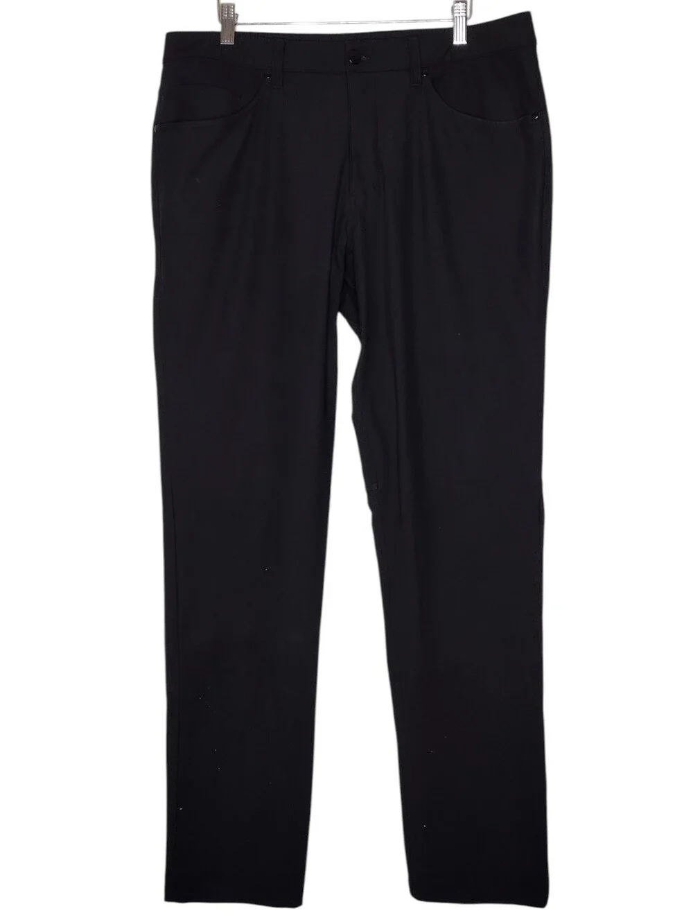 Lululemon ABC Black Straight-Leg Athletic Golf Pants Sz 34